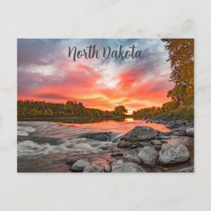 North Dakota Postcard Postkarte