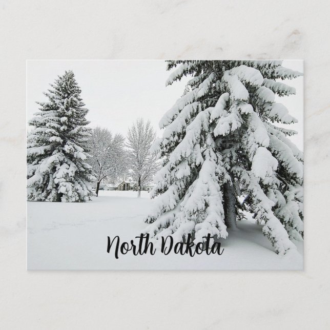 North Dakota Postcard Postkarte (Vorderseite)