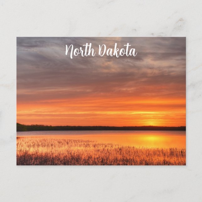 North Dakota Postcard Postkarte (Vorderseite)