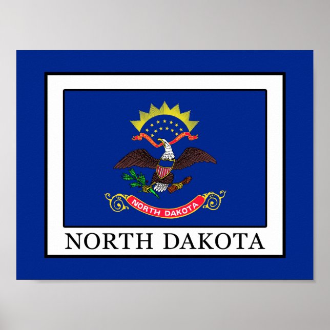 North Dakota Poster (Vorne)