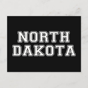 North Dakota Postkarte