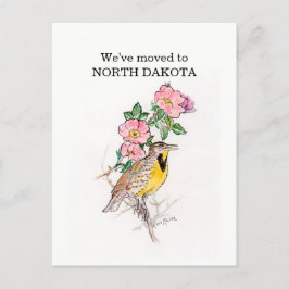 North Dakota Postkarte