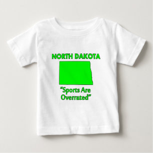 North Dakota - Sport ist überbewertet Baby T-shirt
