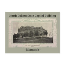 North Dakota Staat Hauptstadt Gebäude 1908