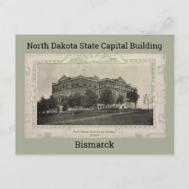 North Dakota Staat Hauptstadt Gebäude 1908 Postkarte