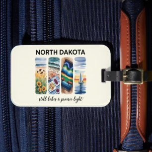 North Dakota - Still Lakes & Prairie Light Gepäckanhänger