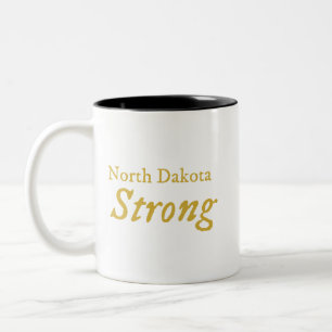 North Dakota Strong Coffee Tasse