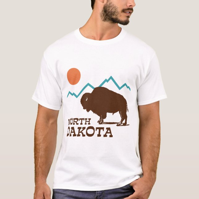 North Dakota T-Shirt (Vorderseite)
