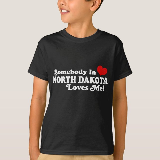 North Dakota T-Shirt (Vorderseite)