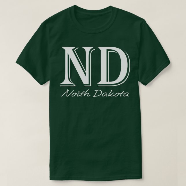 North Dakota T-Shirt (Design vorne)