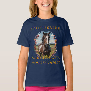 North Dakota Territory Pferd The Nokota T-Shirt