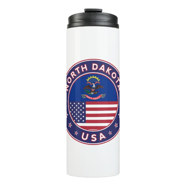 North Dakota Thermosbecher (Vorderseite)