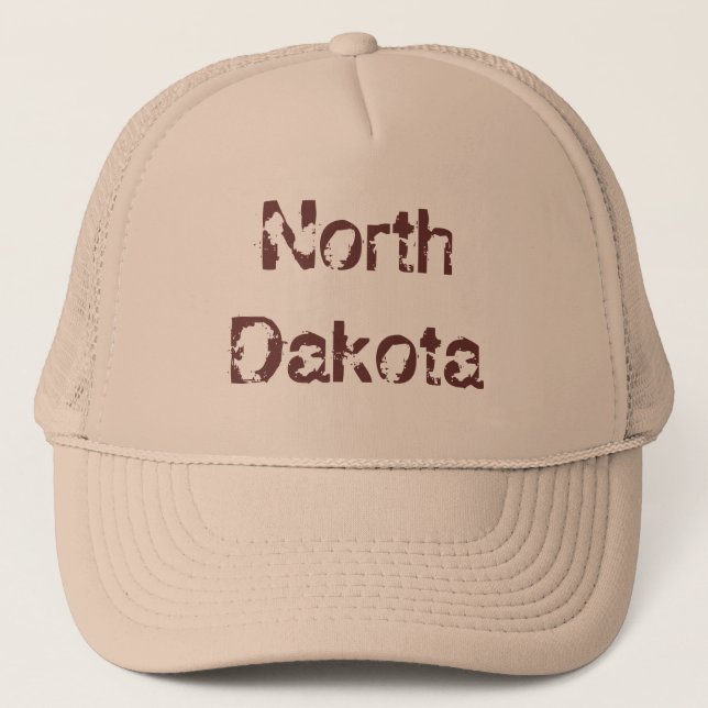 North Dakota Truckerkappe (Vorderseite)
