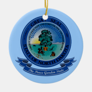 North- DakotaSiegel Keramikornament