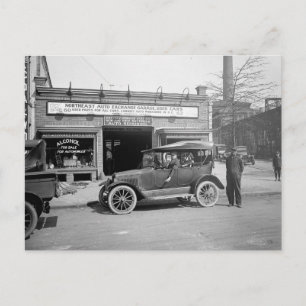 North East Auto Exchange, 1926 Postkarte