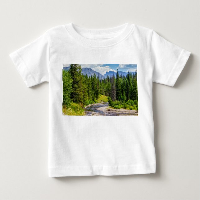 North Fork Shoshone River Baby T-shirt (Vorderseite)