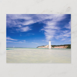 North Frankfort Pier Lighthouse, Frankfort, MI Postkarte