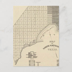 North Galveston Postkarte
