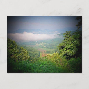 North Georgia Mountains, USA Postkarte