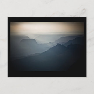 North Grand Canyon Sunrise Haze Postkarte