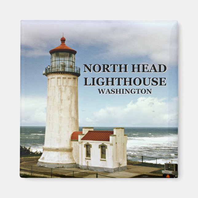 North Head Lighthouse, Washington Magnet (Vorne)