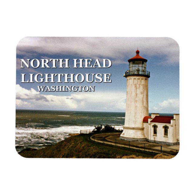 North Head Lighthouse, Washington Magnet (Horizontal)