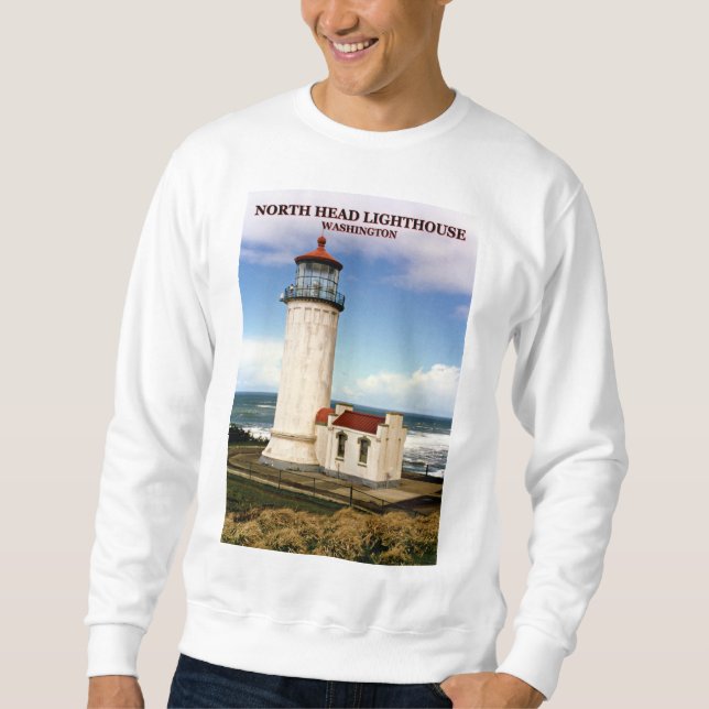 North Head Lighthouse, Washington Sweatshirt (Vorderseite)