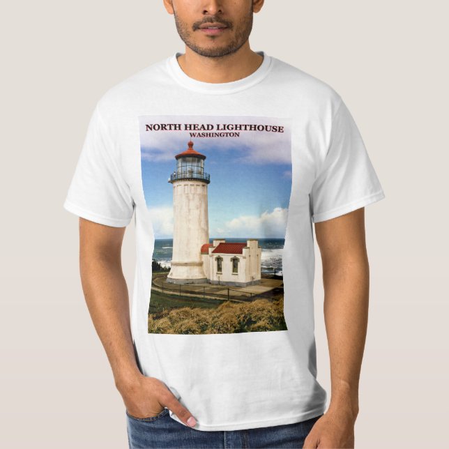 North Head Lighthouse, Washington T - Shirt (Vorderseite)