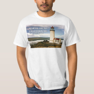 North Head Lighthouse, Washington T - Shirt