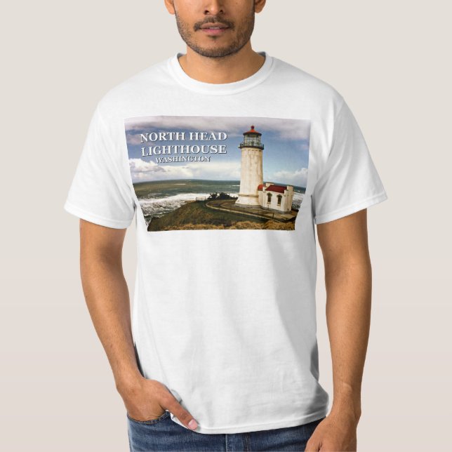 North Head Lighthouse, Washington T - Shirt (Vorderseite)