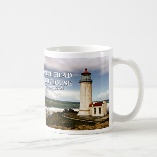 North Head Lighthouse, Washington Tasse (Rechts)
