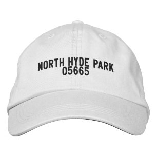 North Hyde Park Vermont Mütze Bestickte Baseballkappe