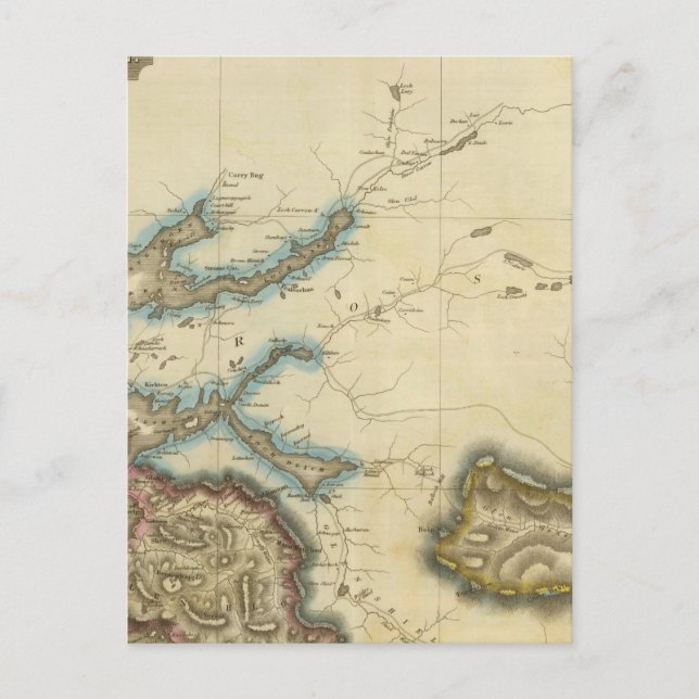 North Inverness Shire Postkarte (Vorderseite)