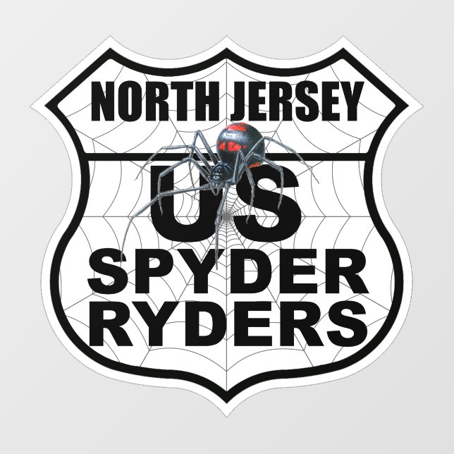 North Jersey Kapitel - Aufkleber Kapitel Logo (Blatt)