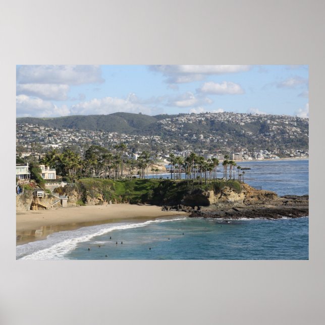 North Laguna Beach California Poster (Vorne)