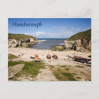 North Landung am Flamborough Souvenir Foto Postkarte