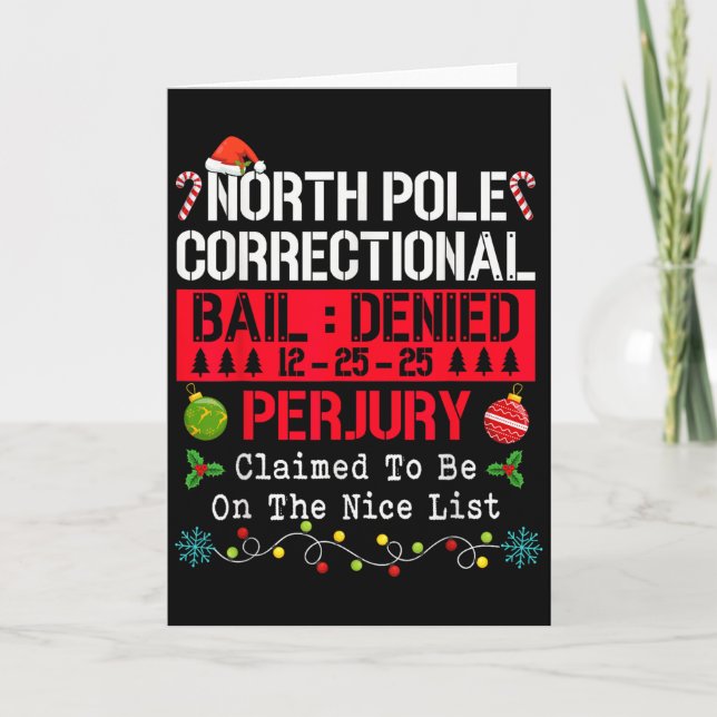 North Le Correctional behauptete, auf der netten L Karte (Vorderseite)