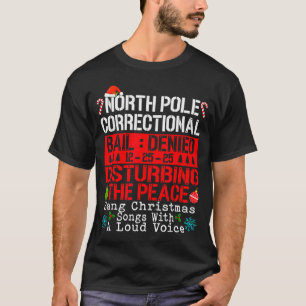 North Le Correctional sang Weihnachtslieder mit Lo T-Shirt