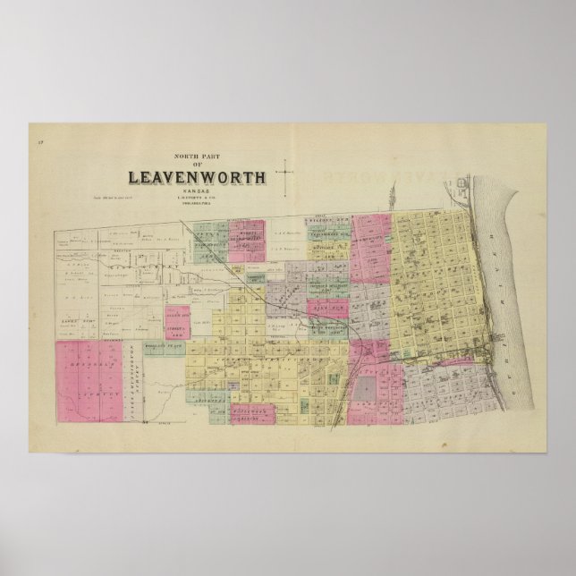 North Leavenworth, Kansas Poster (Vorne)