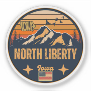 North Liberty, Iowa Aufkleber