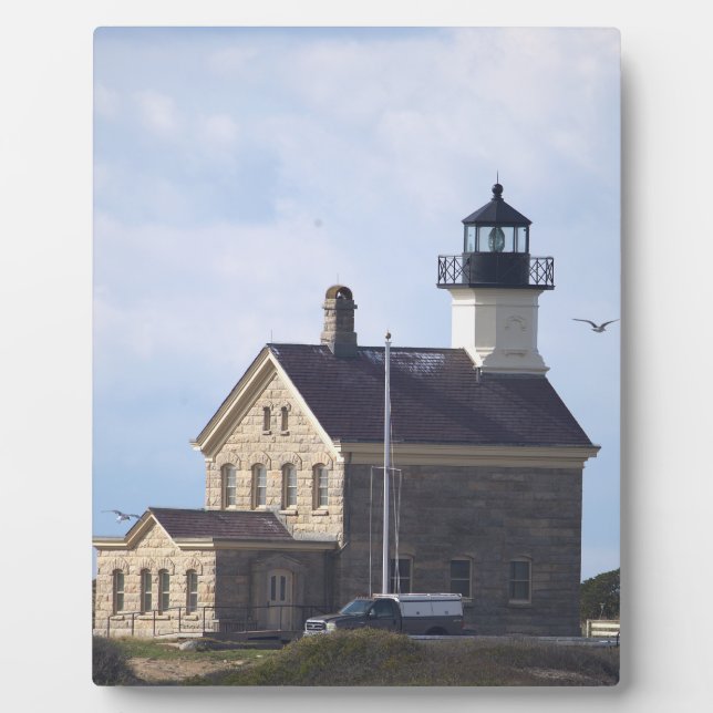 North Light Lighthouse Rhode Island Plaque  Fotoplatte (Vorderseite)