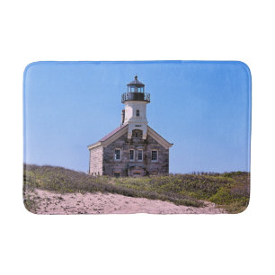 North Lighthouse, Block Island RI Bath Mat Badematte