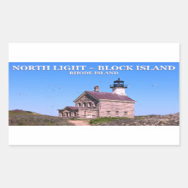 North Lighthouse, Block Island RI Stickers