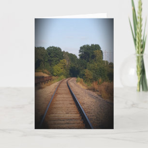 "North Loop Railroad Tracks" - Wohlfahrtskarte Karte