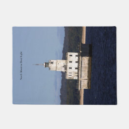 North Manitou Shoal Light Door matte