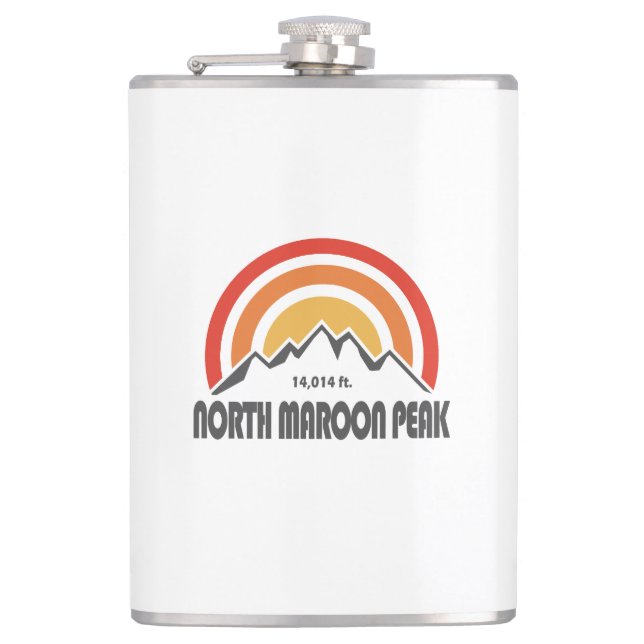 North Maroon Peak Flachmann (Vorderseite)
