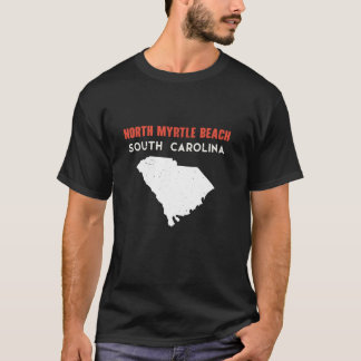 North Myrtle Beach South Carolina USA Staat Americ T-Shirt
