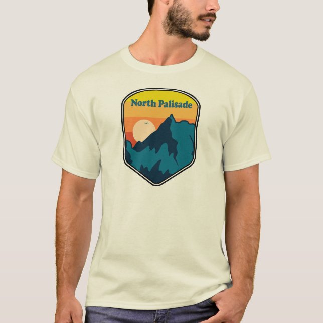 North Palisade California Sunrise T-Shirt (Vorderseite)