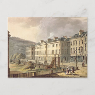 North Parade, von 'Bath durch eine Serie Illustrie Postkarte