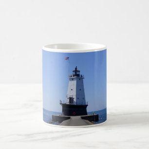 North Pierhead Lighthouse, Ludington, MI Kaffeetasse